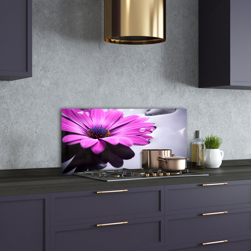 50cm W x 100cm L Glass Peel and Stick Panel