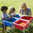 ECR4Kids Stackable Square Bins with Non-Snap Lids, Multipurpose Organization, 2-Pack-100032958