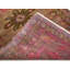 Tapis oriental semi-antique en couleurs discrètes 3 pi 8 po x 10 pi 11 po