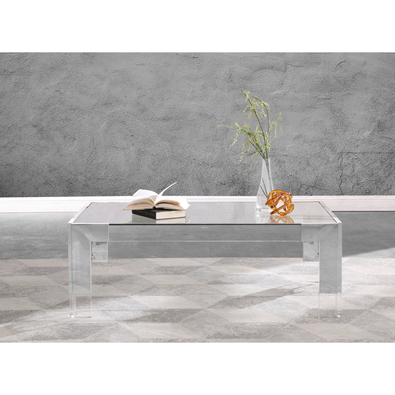 Table basse Casper, Chrome