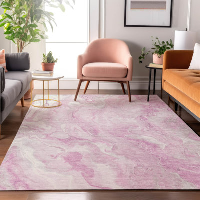 Tapis abstrait Varroville AMF1707 lavable à la machine de qualité supérieure
