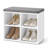 4 Pair Shoe Storage Bench