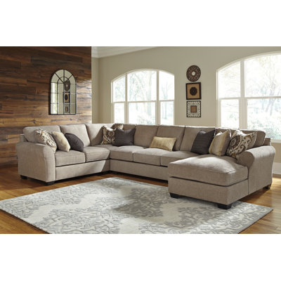 Pantomine 158"" Wide Left Hand Facing Sofa & Chaise -  Signature Design by Ashley, 39122S8