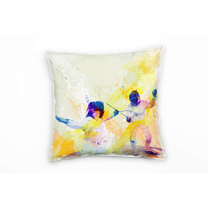 Fechten Square Cushion