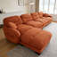 Pleated Design Cozy Chenille Fabric  Modular Sofa with High-Density Ergonomic Foam Sea-1260781255