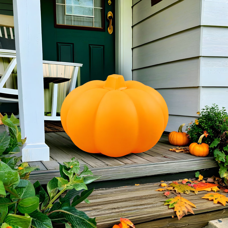 Solar Pumpkin Lantern