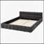 Lit plateforme tapissier luxueux avec tête de lit pour un confort ultime-1103153170