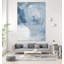«Blue Cloudy Dreams Ii», reproduction d'art sur toile géante 72 po x 54 po