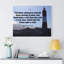 House Upon ARock Matthew 7:24 - Wrapped Canvas Print-1550635375
