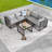 Adelfa Wicker Outdoor Lounge Chair