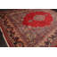 Tapis oriental corail / beige / bleu / sauge en laine noué à la main 10 pi 3 po x 13 pi 9 po Oriental