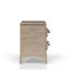 Table de chevet 2 tiroirs avec finition sable