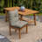 ARDEN earthFIBER Plush Modern Tufted Polyfill Dining Chair Cushion, 21 x 40