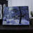 Under The Moonlight 8x6 Lighted Tabletop Canvas