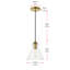 Luminaire suspendu conique à 1 lumière Inola-1373297211