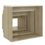 Petite table gigogne empilable vidaXL-2139711132-2139711133