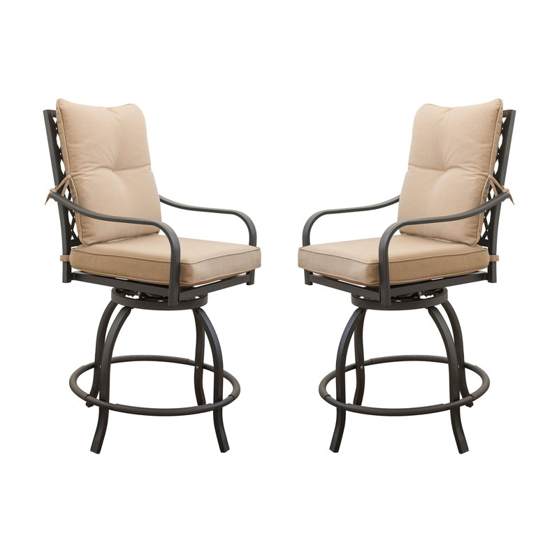 Tabourets de bar pivotants Outdoor Living