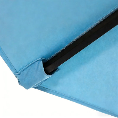 Parasol d'extérieur en porte-à-faux à DEL 10 pi