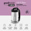 GF12069 Good Food in partnership with Tower Soup Maker with Sauté Function, LED Control Panel, Stainless Steel Jug, 5 Functions, Stainless Steel Blade, 1.6L, Black & Stainless Steel