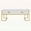 Table basse rectangulaire pour un rangement élégant-1374501449