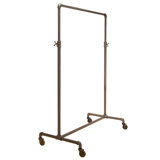 42.5'' Metal Rolling Clothing Rack