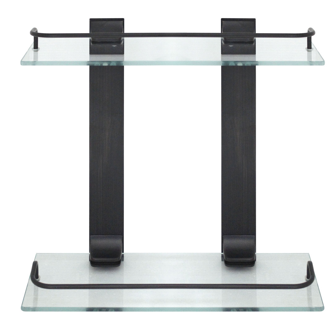 Azaela 2 Piece Tiered Shelf Latitude Run® 