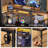 181CM L-Shaped Corner Table With Power Socket LED Light, Gaming Table With Long Monitor Stand, Large Computer Table-993001481
