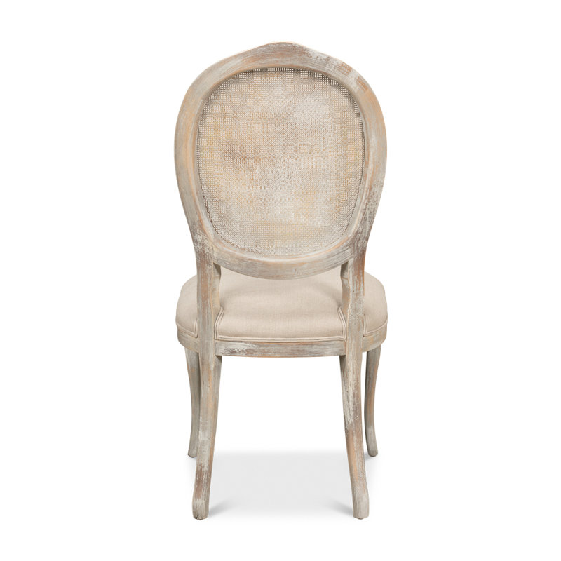Banner Upholstered Dining Chair, Light Gray, Gray