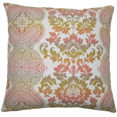 Coussin elaxi damassé