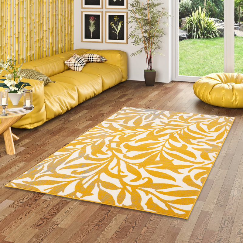Heriberto Floral Area Rug, Rectangle 160 x 230cm