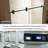 60 IN. W X 79 IN. H Frameless Double Roller Shower Door In Black