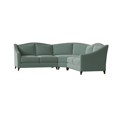 Carolina Upholstered L-Shaped Sectional Symmetrical