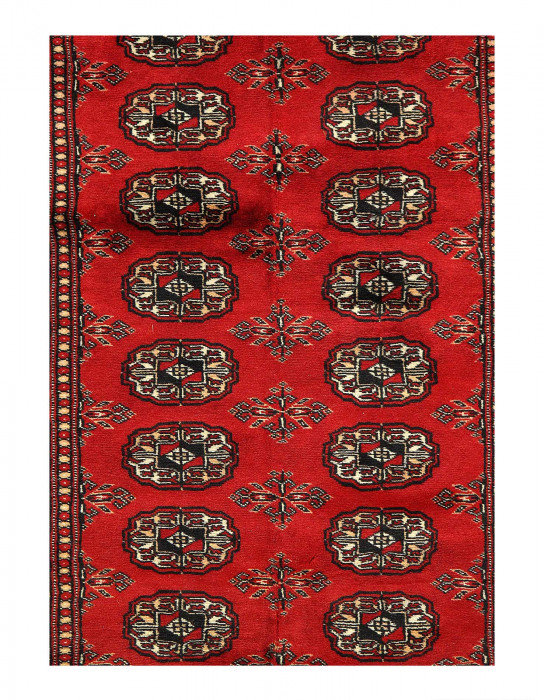 Tapis en laine d'agneau rectangulaire unique de 3 pi 2 po x 5 pi Jakobee