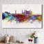 Impression d’art graphique sur toile tendue ottawa skyline-20524274