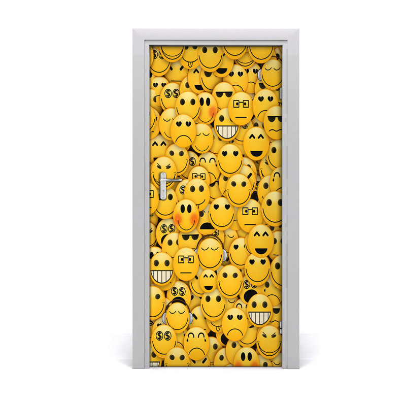 Emoticons S Door Decal