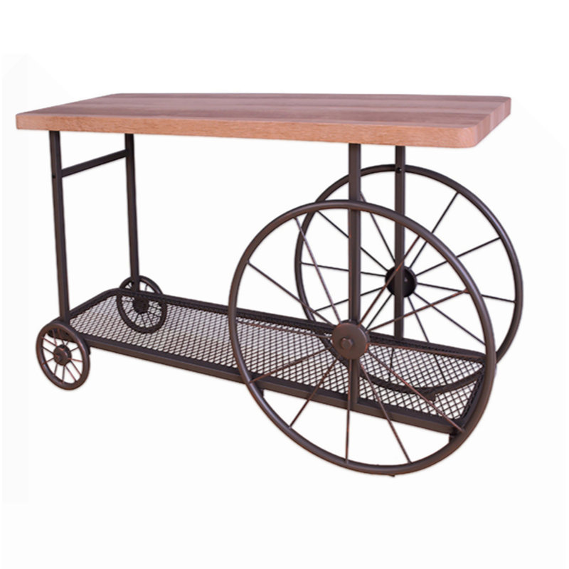 Sofa Table With Bottom Shelf