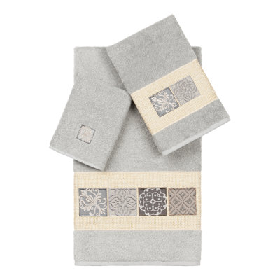 Vivian 3 Piece Turkish Cotton Towel Set