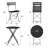 3 Piece Outdoor Folding Bistro Set, Metal Frame Patio Table and Chairs, Foldable Balcony Furniture-1581978958