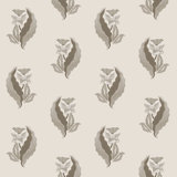 Morning Glory - Golden Botanical Wallpaper