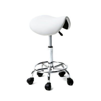Adjustable Height Ergonomic Lab Stool with Wheels
