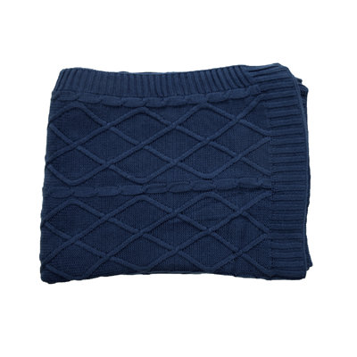 Knitted Throw Blanket
