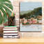  «Mountains By The Sea 1» par Grace Popp, art mural sur toile, 12 po x 16 po