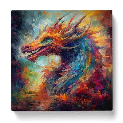 Dragon Impressionism No.2 - No Frame Print