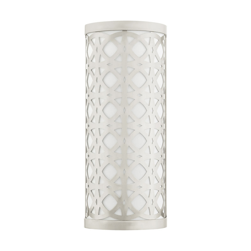 Eraman Flush Mounted Sconce, Brushed Nickel