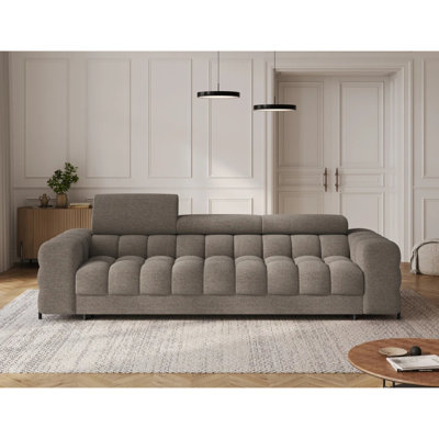 Festello 3 Seater Sleeper Sofa - Brown