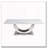 50.4 Inch Modern Rectangular Table