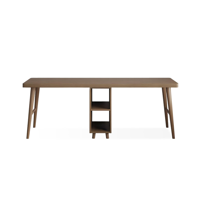 Bureau d'écriture Burlywood, H 29,53 po x l 78,74 po x P 23,62 po
