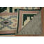 Tapis en laine tissé à la main à motif géométrique classique 6 x 9
