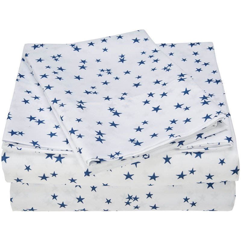 Printed Microfiber Sheet Set