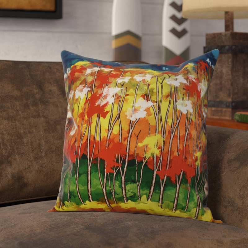 Housse de coussin carré, 18 po x 18 po